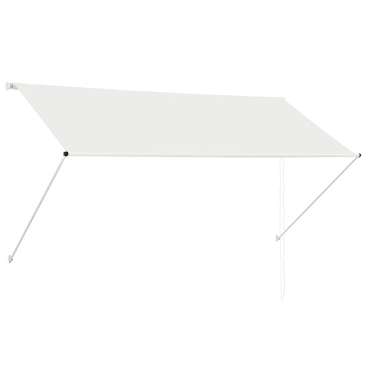 Vidaxl luifel uittrekbaar 250x150 cm crème