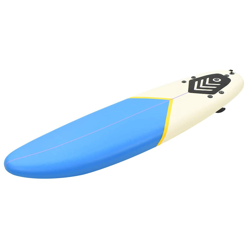 Chargez l'image dans la visionneuse de la galerie, Vidaxl surfplank 170 cm blauw en crème
