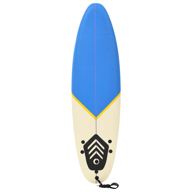 Chargez l'image dans la visionneuse de la galerie, Vidaxl surfplank 170 cm blauw en crème
