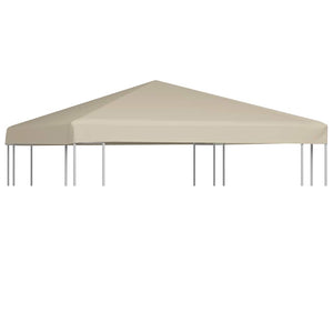 Vidaxl prieeldak 310 g m² 3x3 m beige