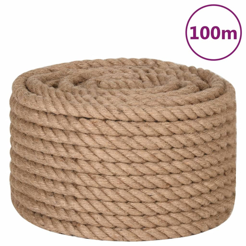 Load image into Gallery viewer, Vidaxl touw 20 mm 100 m 100% jute
