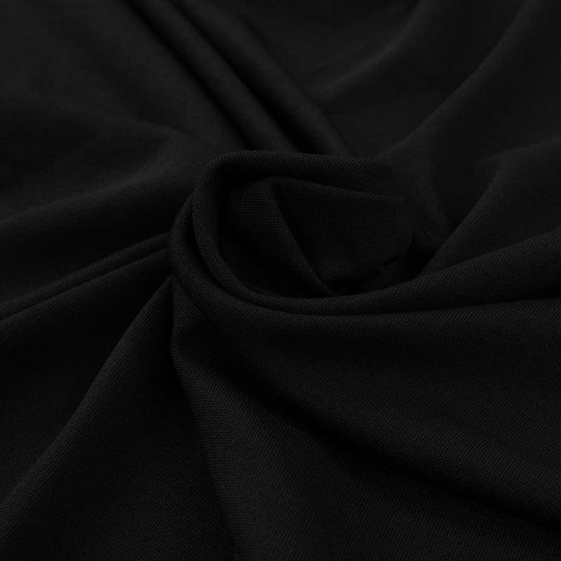 Load image into Gallery viewer, VidaXL Tafelkleden 2 st met rok stretch 120x60,5x74 cm zwart
