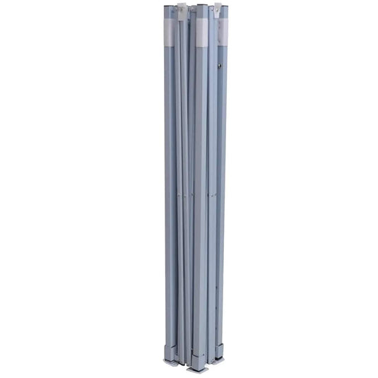 Vidaxl vouwtent met 2 wanden 291x291x315 cm crème