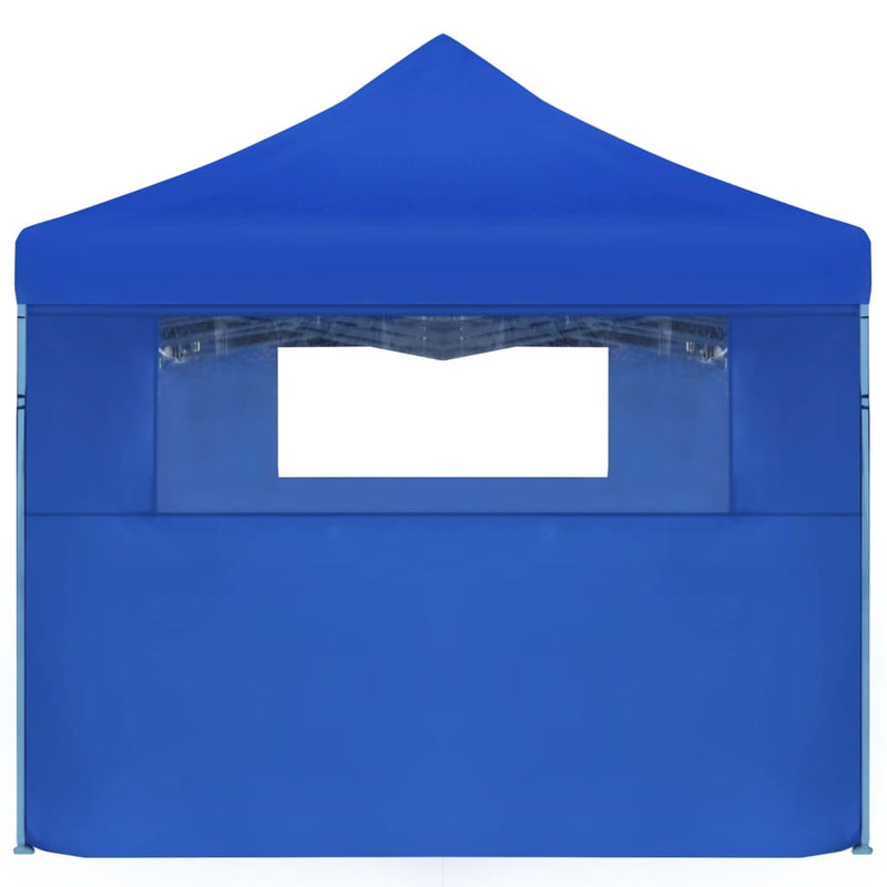 Load image into Gallery viewer, VidaXL Vouwtent pop-up met 5 zijwanden 3x9 m blauw
