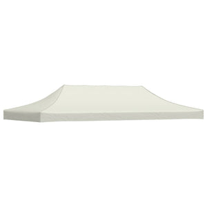 Vidaxl partytentdak 3x6 m crème
