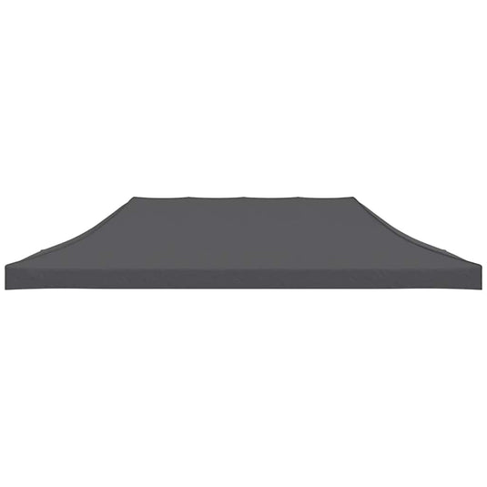 Vidaxl partytentdak 3x6 m antraciet