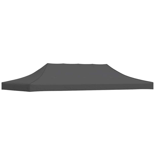 Vidaxl partytentdak 3x6 m antraciet