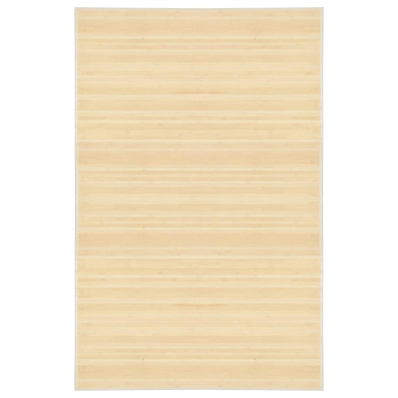 Load image into Gallery viewer, Vidaxl tapijt 100x160 cm bamboe naturel
