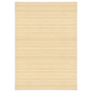 VidaXL Tapijt 160x230 cm bamboe natuurlijk