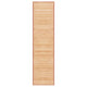 Vidaxl tapijt 80x300 cm bamboe bruin