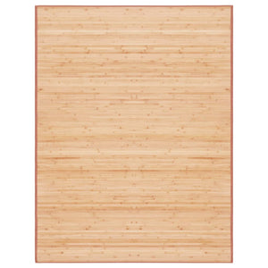 VidaXL Tapijt 150x200 cm bamboe bruin
