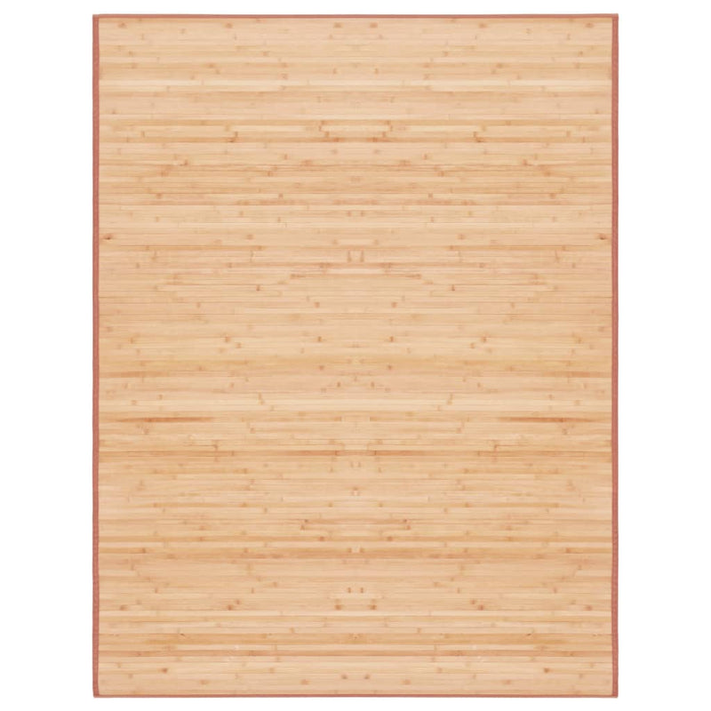Load image into Gallery viewer, VidaXL Tapijt 150x200 cm bamboe bruin
