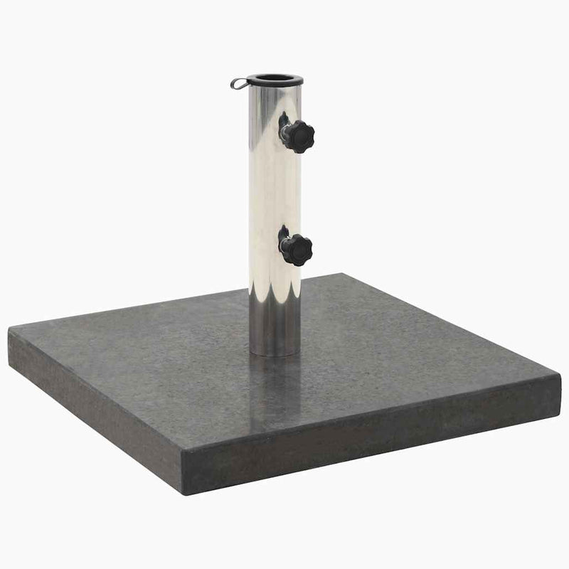 Load image into Gallery viewer, Vidaxl parasolvoet vierkant 28,5 kg graniet zwart
