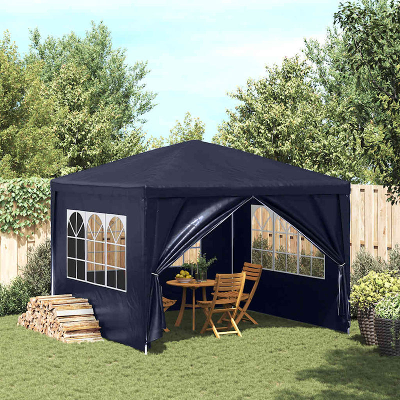 Afbeelding laden in galerijviewer, Vidaxl partytent 3x3 m blauw
