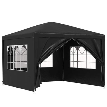 Vidaxl partytent 3x3 m antracietkleurig