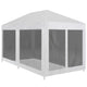 Vidaxl partytent met 6 mesh zijwanden 6x3 m
