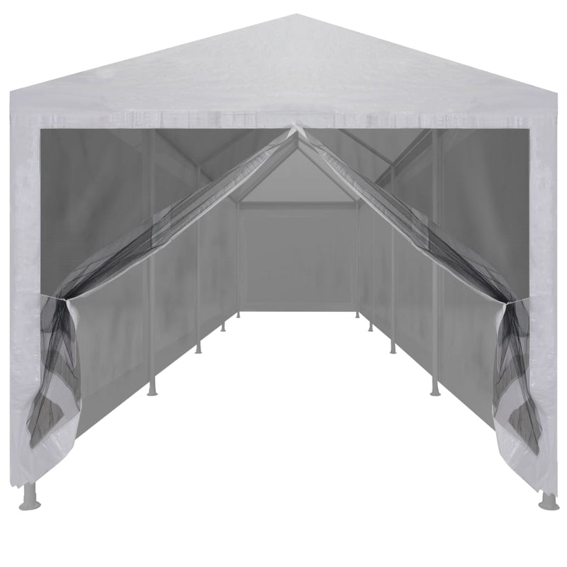 Load image into Gallery viewer, Vidaxl partytent met 10 mesh zijwanden 12x3 m

