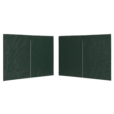 Vidaxl tentwanden 2 st met ritssluiting pe groen