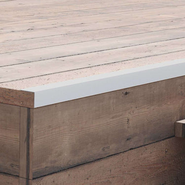 Vidaxl 5 st terras hoekplinten 170 cm aluminium zilverkleurig