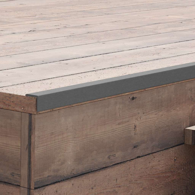 Load image into Gallery viewer, Vidaxl terras hoekplinten 5 st 170 cm hkc grijs
