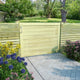 VidaXL Poort 75x100 cm geïmpregneerd grenenhout