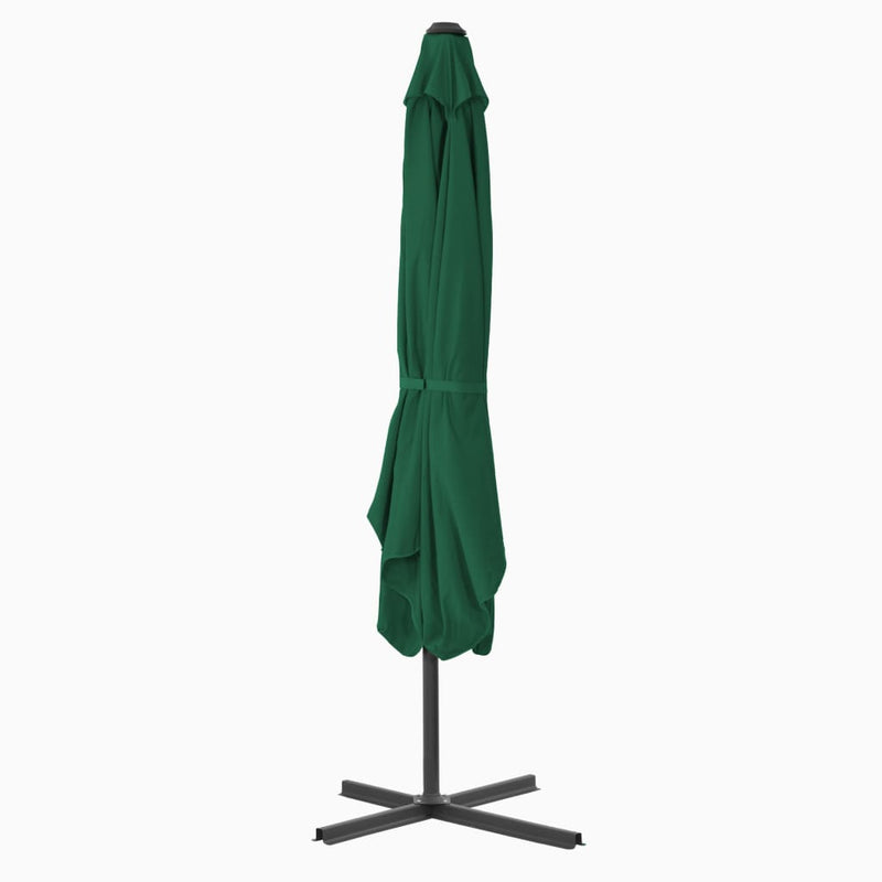 Load image into Gallery viewer, Vidaxl parasol met stalen paal 250x250 cm groen
