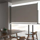 Vidaxl tuinscherm uittrekbaar 140x300 cm grijs