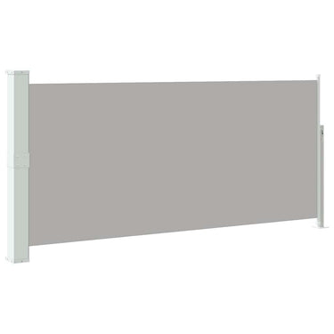 Vidaxl windscherm uittrekbaar 140x300 cm grijs