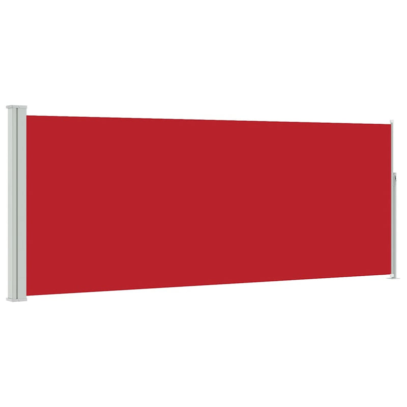 Load image into Gallery viewer, Vidaxl windscherm uittrekbaar 120x300 cm rood
