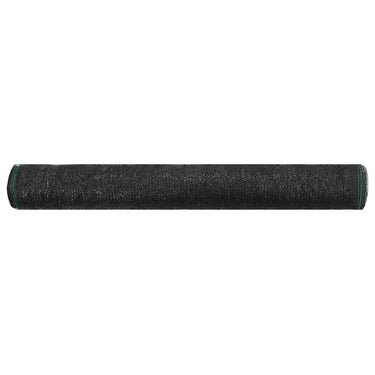Vidaxl tennisscherm 1,2x50 m hdpe zwart