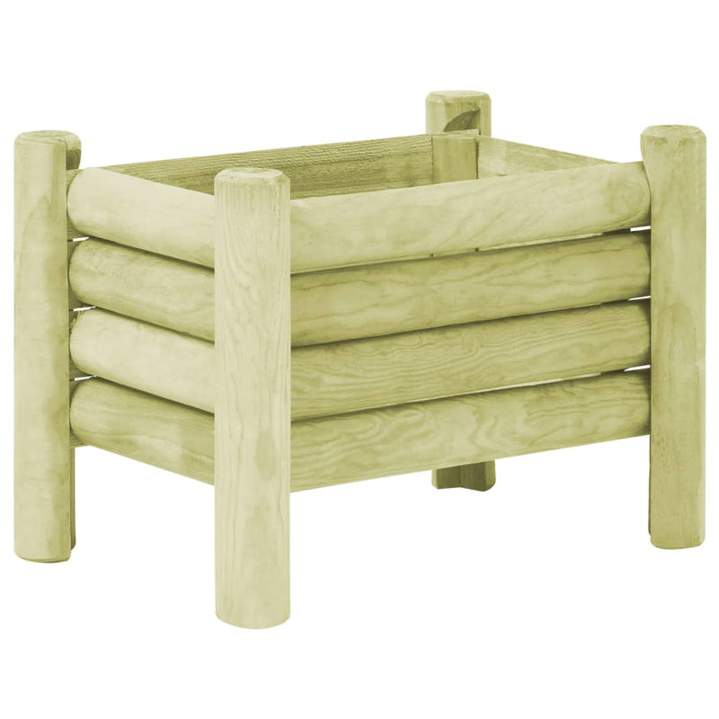 Load image into Gallery viewer, VidaXL Plantenbak verhoogd 60x40x42 cm geïmpregneerd grenenhout
