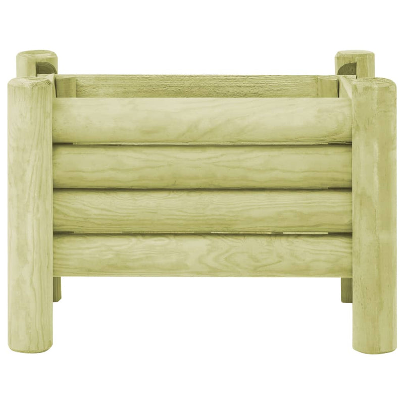Load image into Gallery viewer, VidaXL Plantenbak verhoogd 60x40x42 cm geïmpregneerd grenenhout
