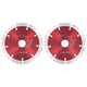 VidaXL Diamantzaagbladen 2 st 125 mm staal