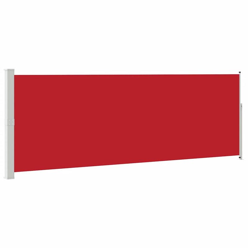 Load image into Gallery viewer, Vidaxl windscherm uittrekbaar 160x500 cm rood
