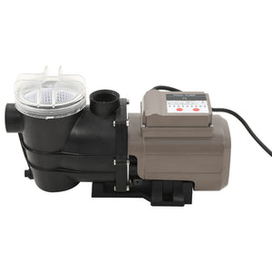 Vidaxl zwembadpomp met timer 0,25 pk 8000 l u zwart