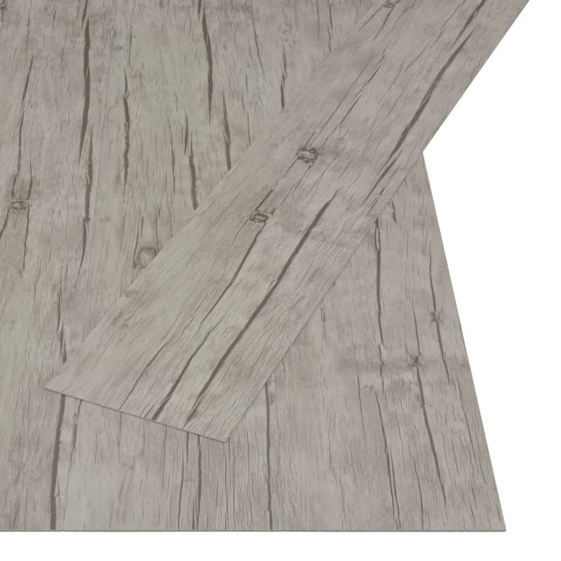 Load image into Gallery viewer, Vidaxl vloerplanken zelfklevend 4,46 m² 3 mm pvc washed eiken
