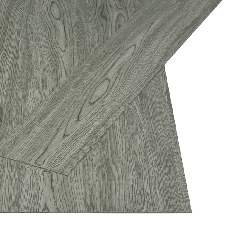 Load image into Gallery viewer, Vidaxl vloerplanken zelfklevend 4,46 m² 3 mm pvc grijs
