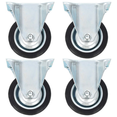 Vidaxl vaste wielen 4 st 75 mm