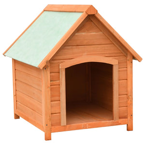 VidaXL Hondenhok 72x85x82 cm massief grenenen vurenhout