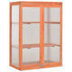 Vidaxl tuinkas 75x47x109 cm hout