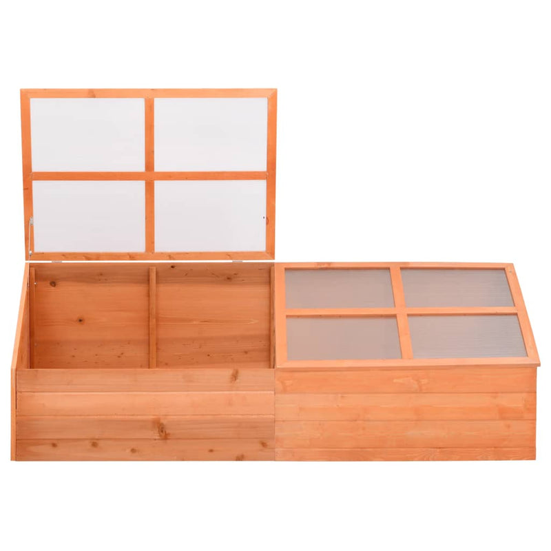 Load image into Gallery viewer, Vidaxl tuinkas 180x57x62 cm hout
