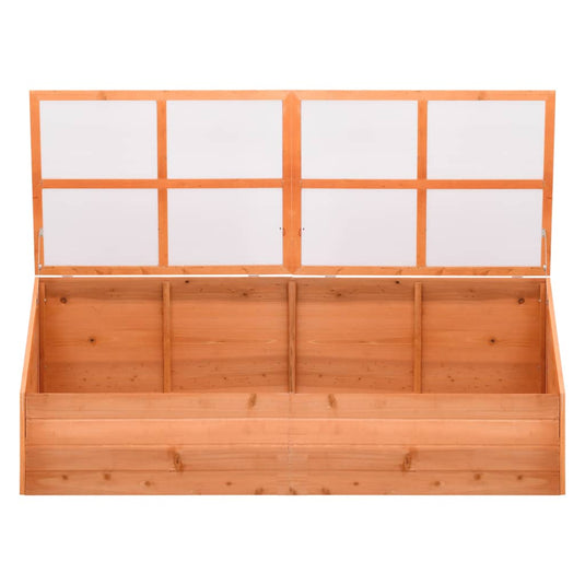 Vidaxl tuinkas 180x57x62 cm hout