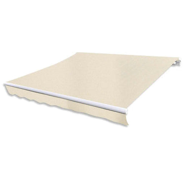 Vidaxl luifel handmatig uittrekbaar 300 cm crème