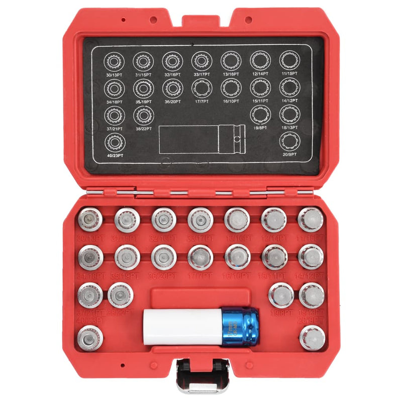 Load image into Gallery viewer, Vidaxl 21-delige velgslotenset voor bmw
