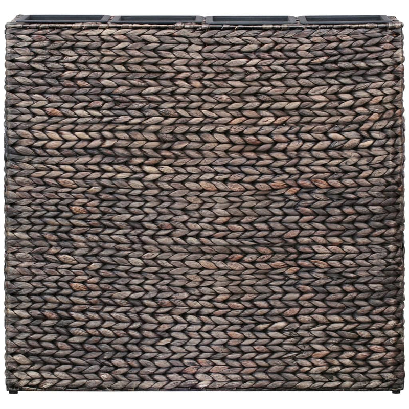 Load image into Gallery viewer, Vidaxl plantenbak verhoogd met 4 potten waterhyacint bruin
