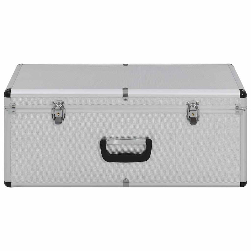 Load image into Gallery viewer, Vidaxl opbergkoffers 2 st aluminium zilverkleurig
