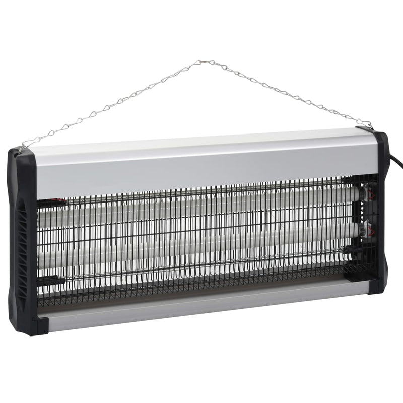 Load image into Gallery viewer, Vidaxl vliegendoder 40 w aluminium abs zwart
