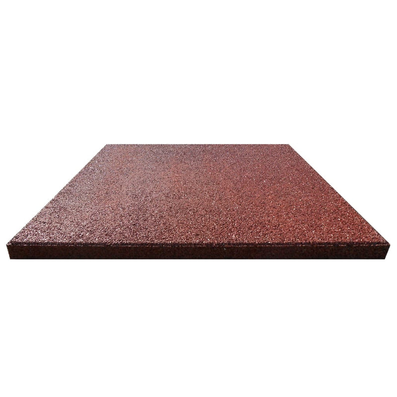 Load image into Gallery viewer, Vidaxl valtegel 6 st 50x50x3 cm rubber rood
