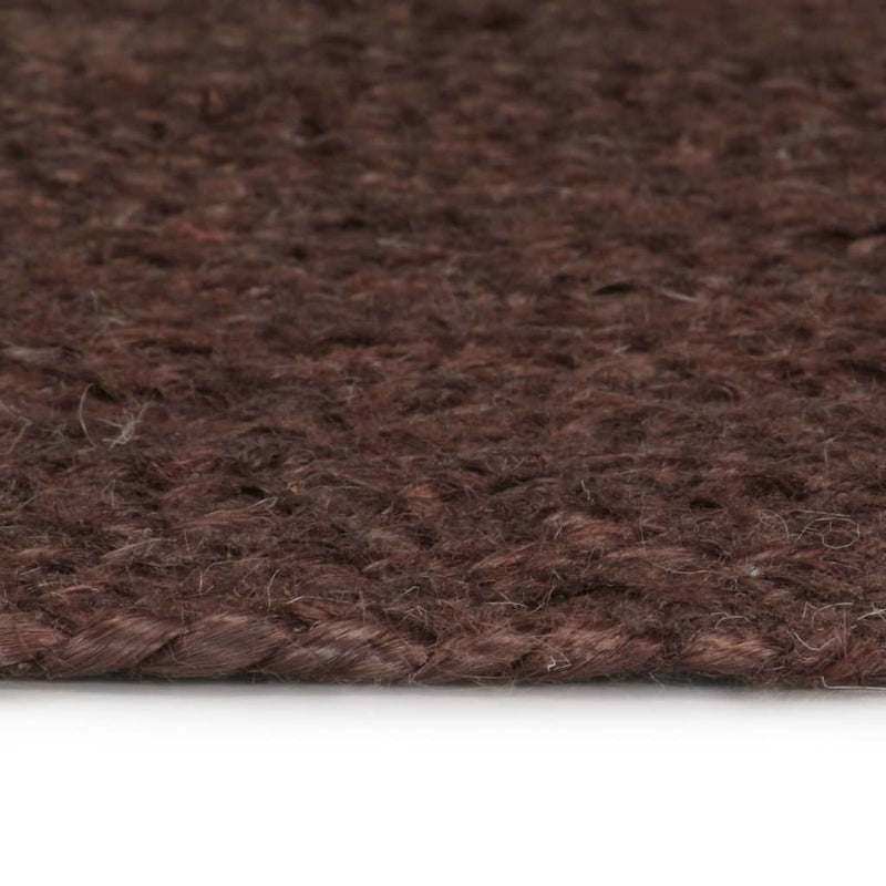 Load image into Gallery viewer, Vidaxl vloerkleed handgemaakt rond 150 cm jute bruin
