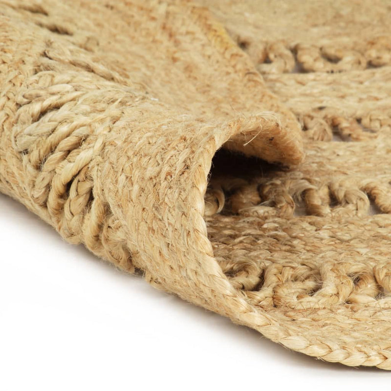 Load image into Gallery viewer, Vidaxl vloerkleed handgemaakt 150 cm gevlochten jute
